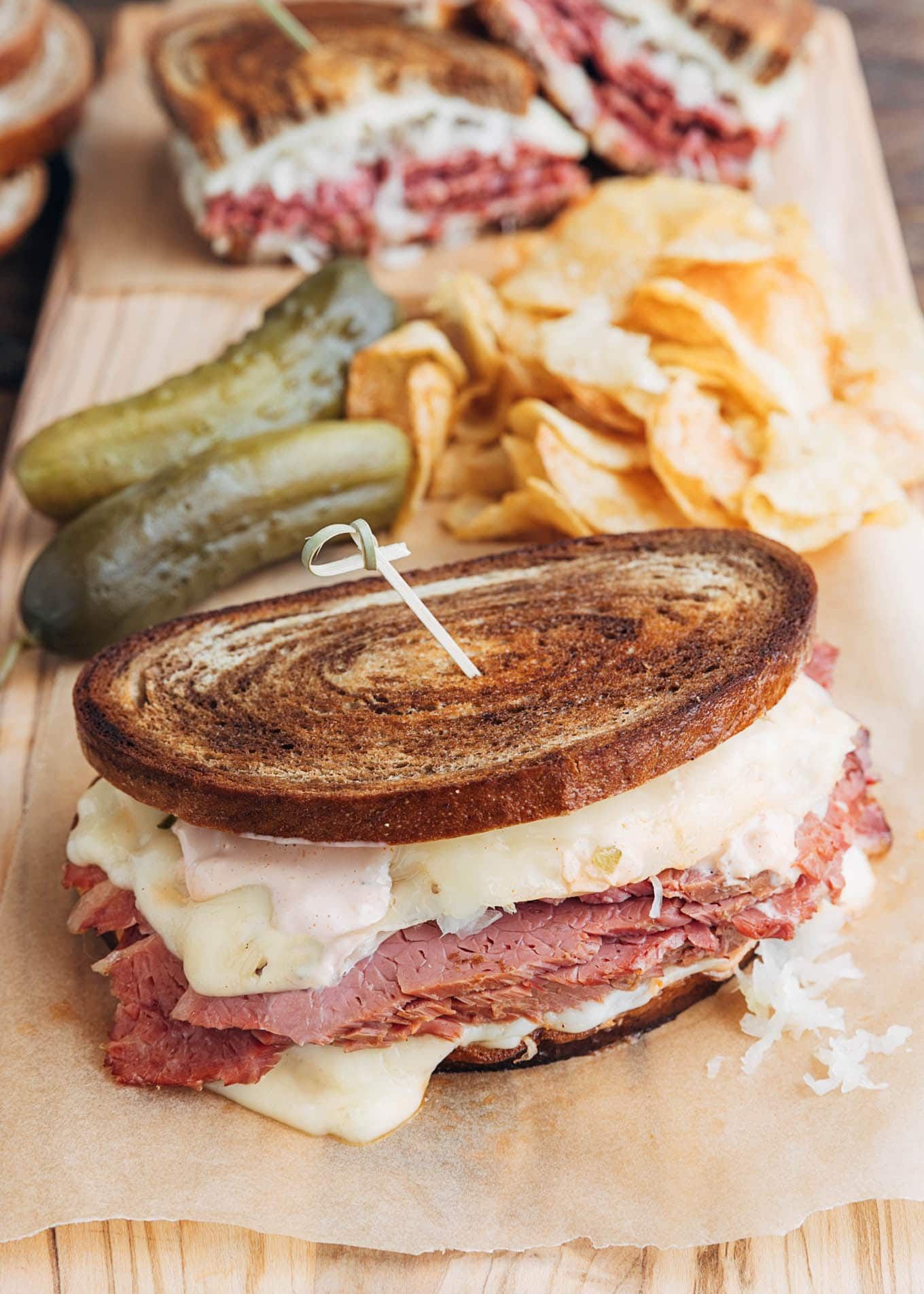 Marbled Rye Reuben