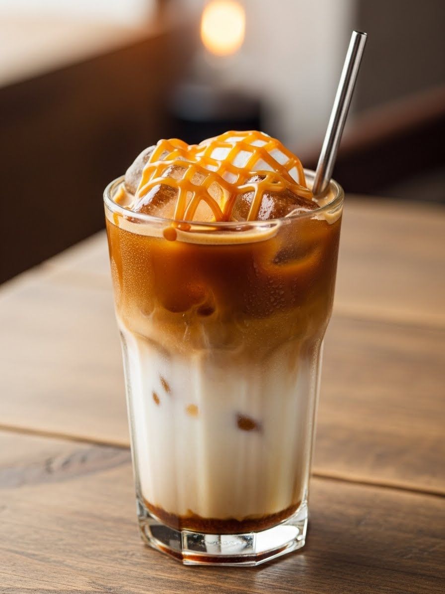 Iced Caramel Macchiato (Medium)