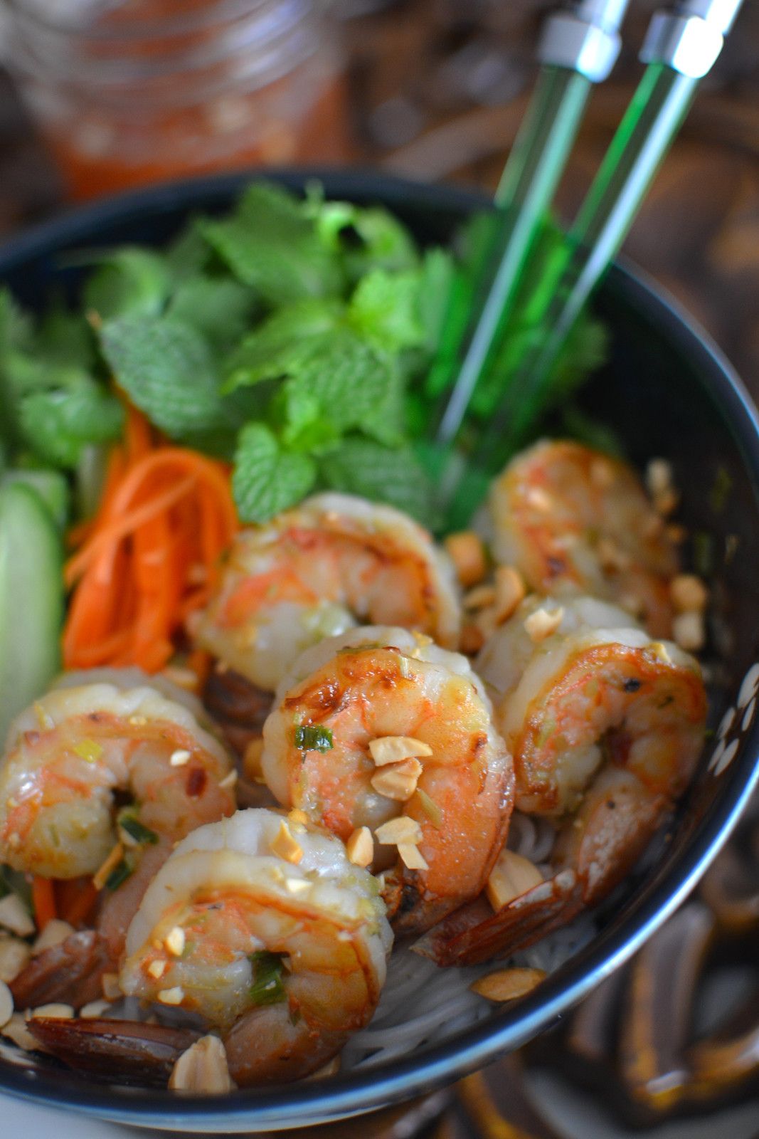 Grilled Shrimp Vermicelli Bowl