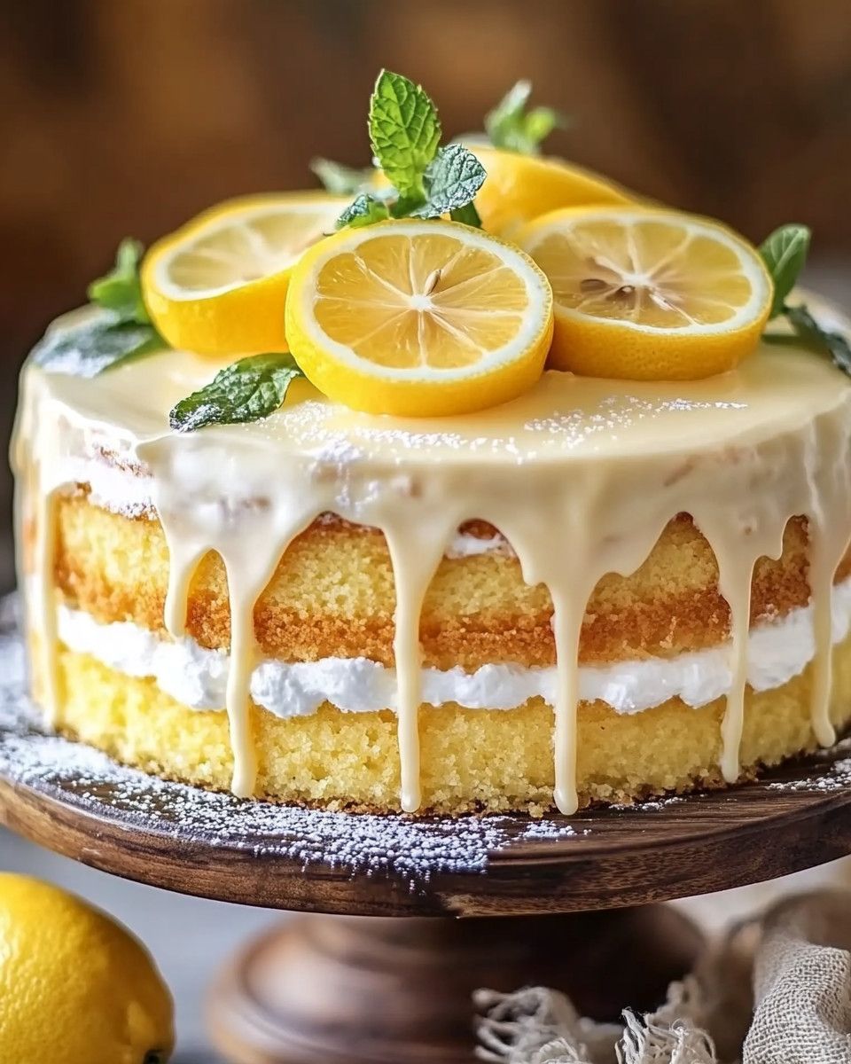 Lemon 10-Inch Cake
