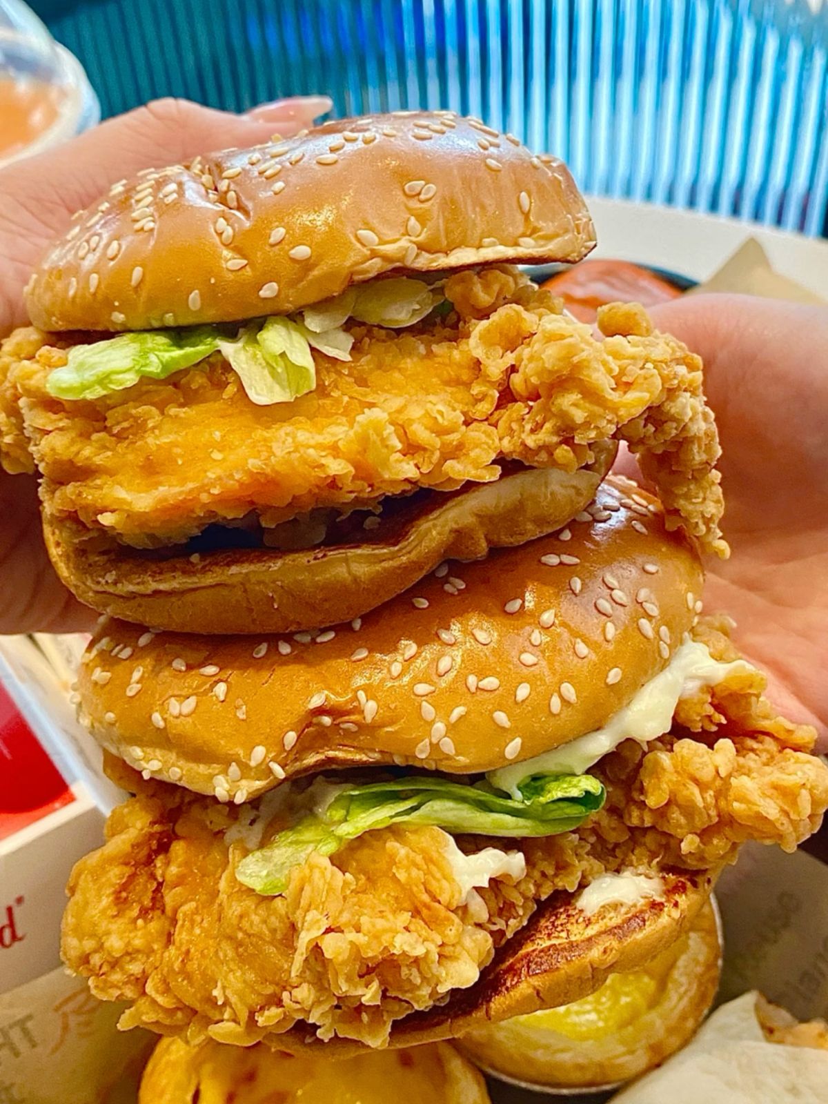 KFC Chicken Sandwich Combo