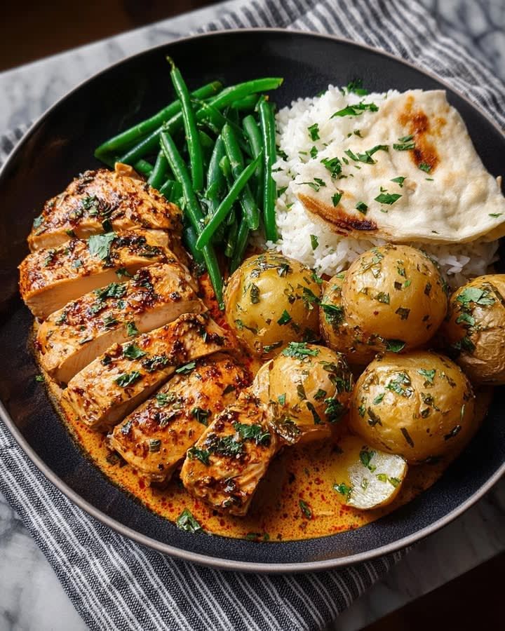 Bigger Plate (1 Side + 3 Entrees)