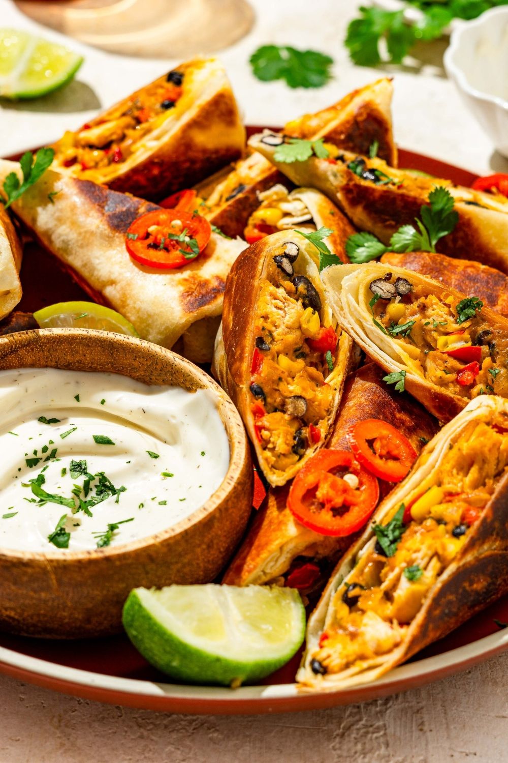 Southwestern Egg Rolls