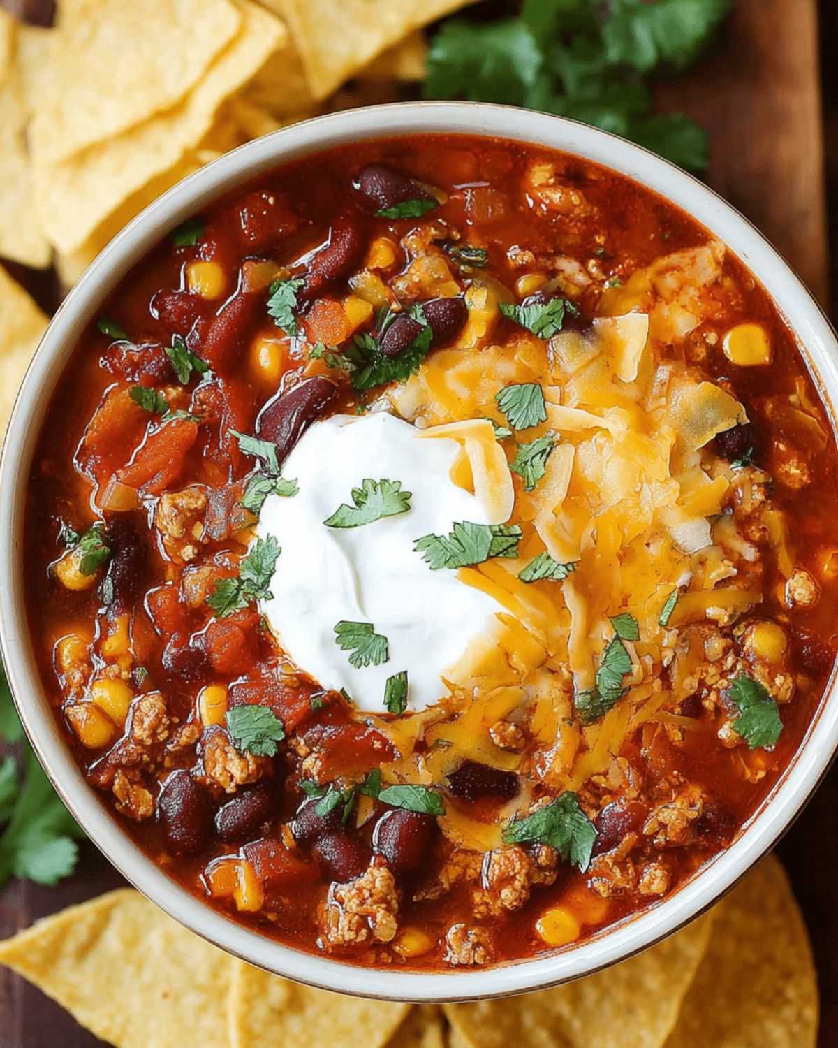 Turkey Chili (Bowl)