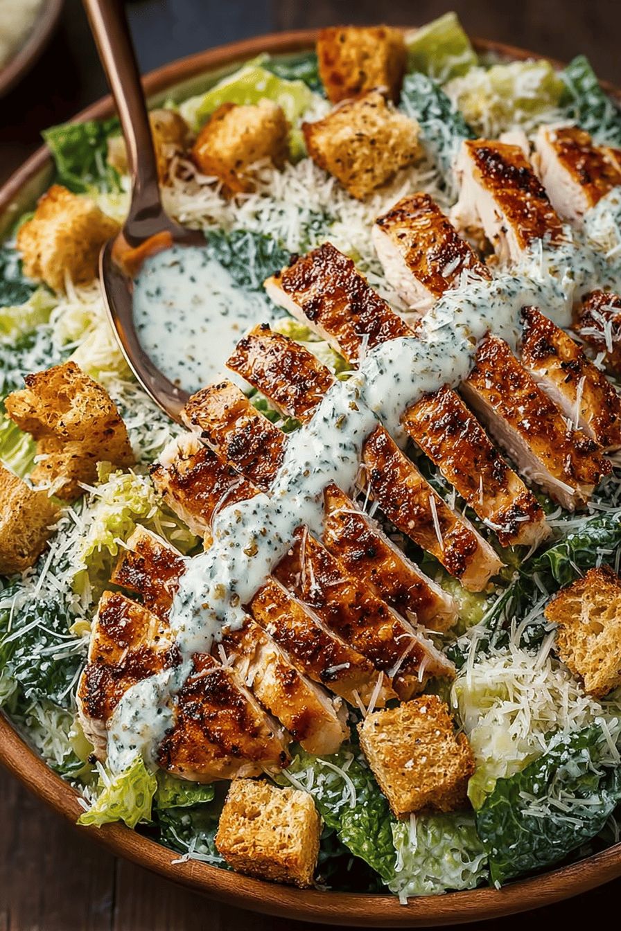 Caesar Salad with Chicken