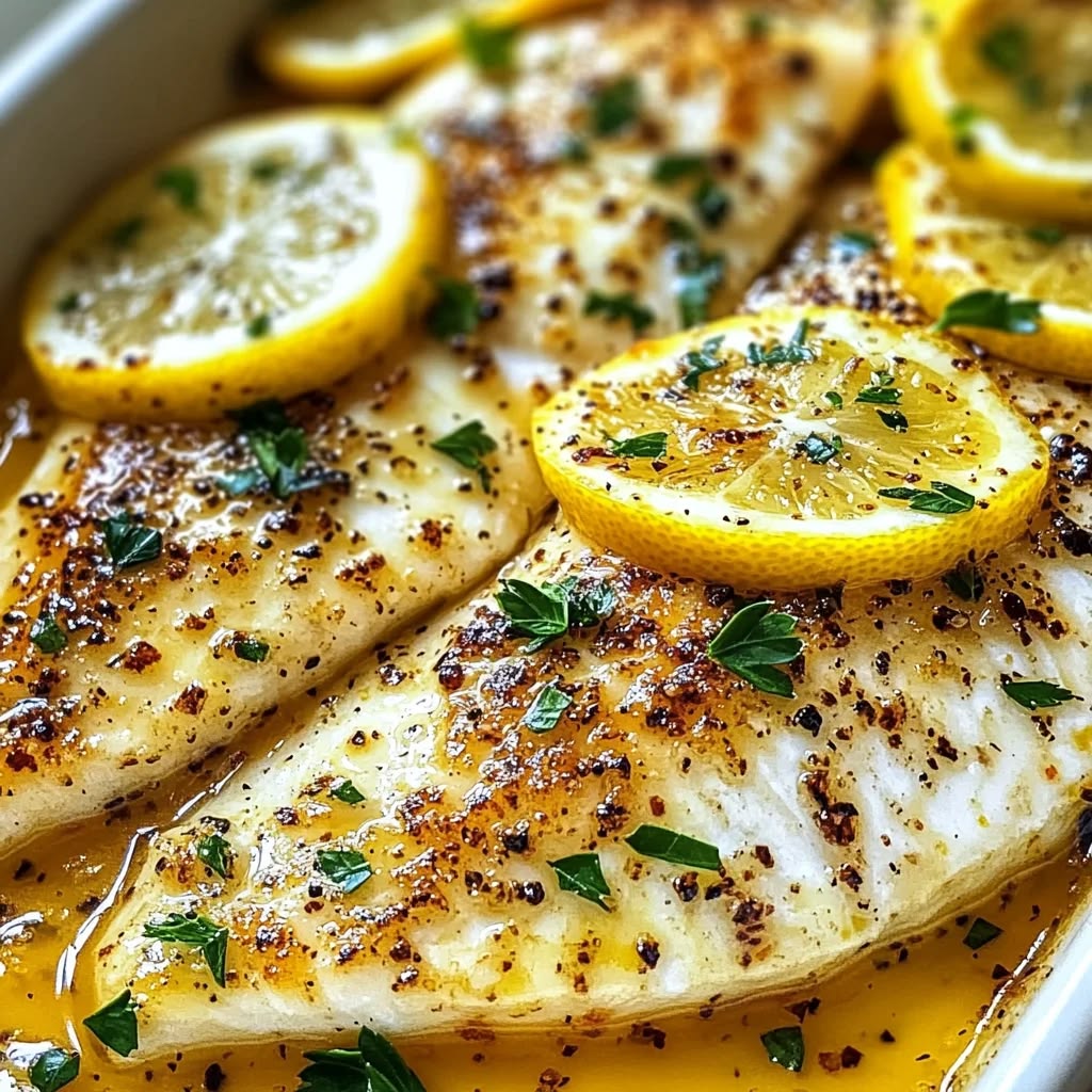 Tilapia with Lemon Butter