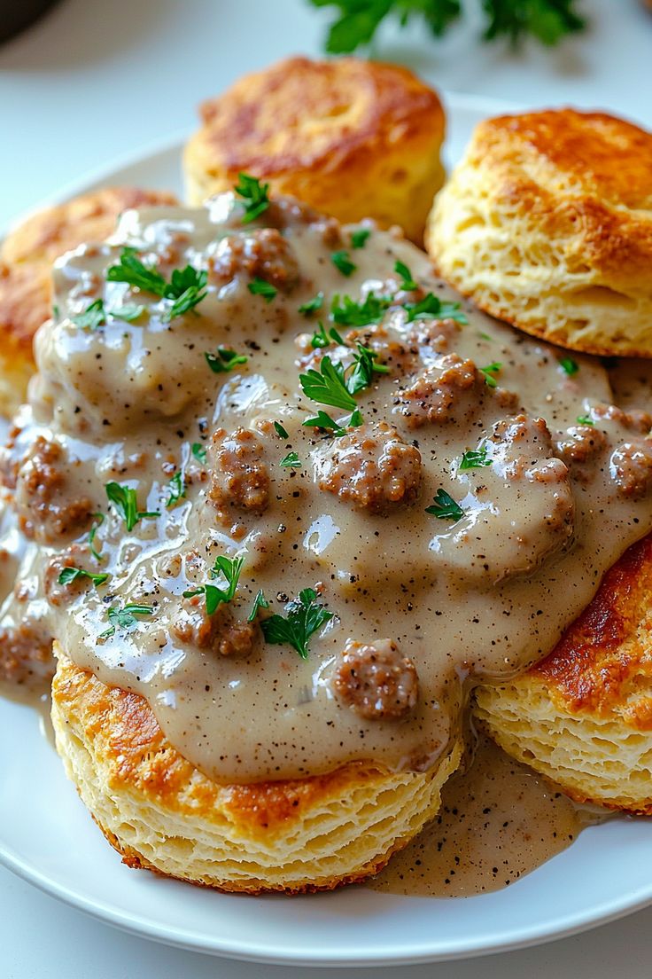 Biscuits n' Gravy Breakfast