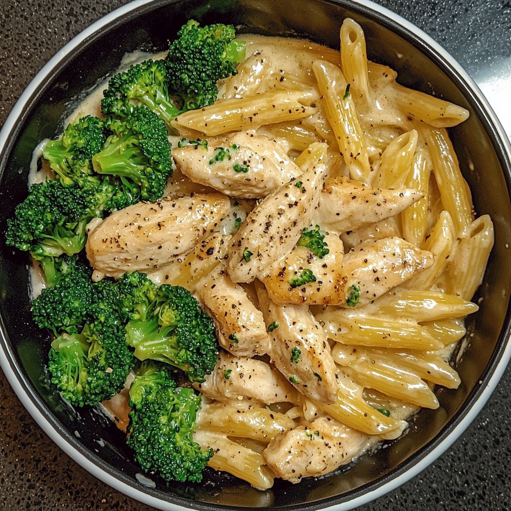Chicken Broccoli Pasta Bowl