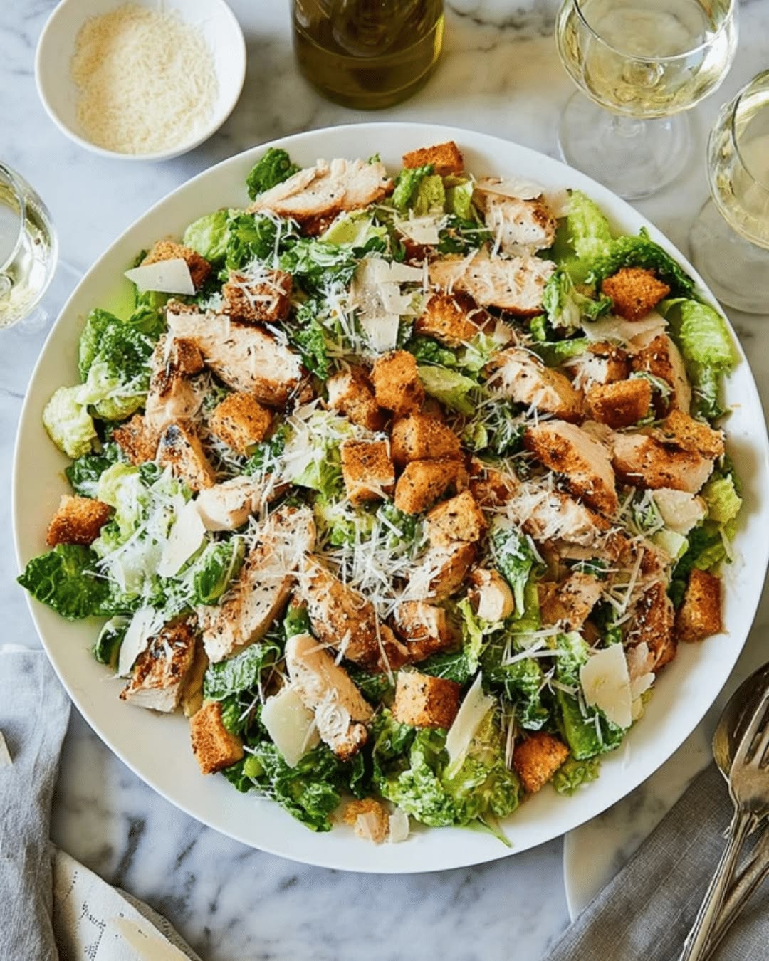 Grilled Chicken Caesar Salad