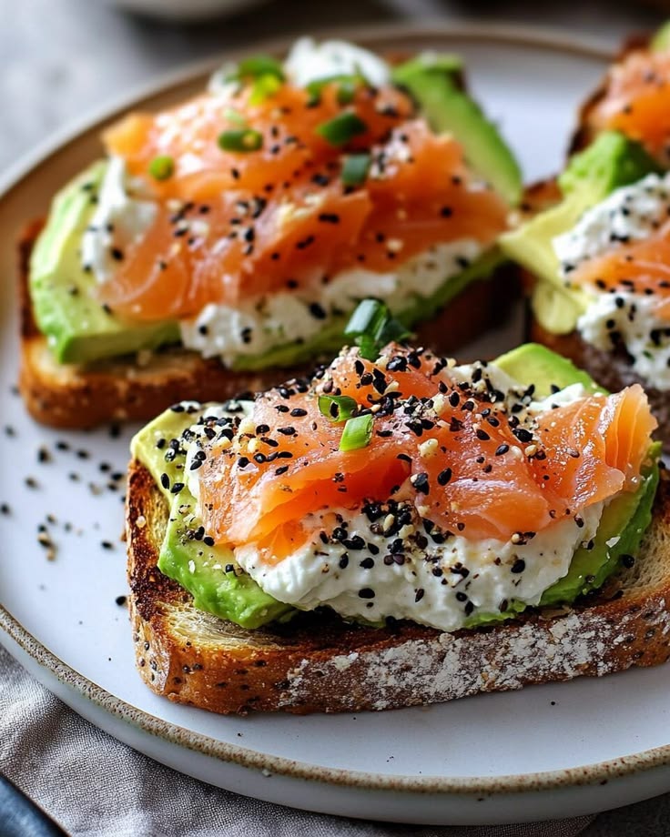 Avocado and Smoked Salmon Toast