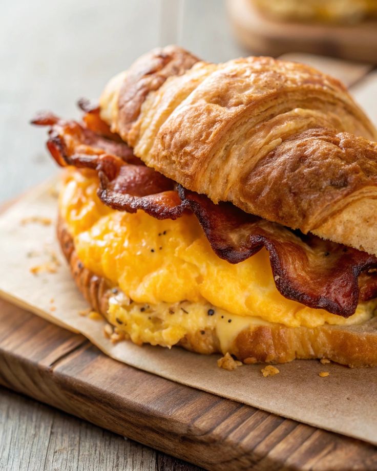 Bacon Egg and Cheese Croissant