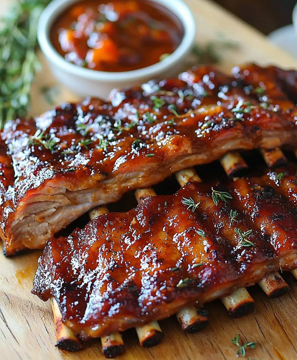 Fall-Off-The-Bone Ribs — Half Rack