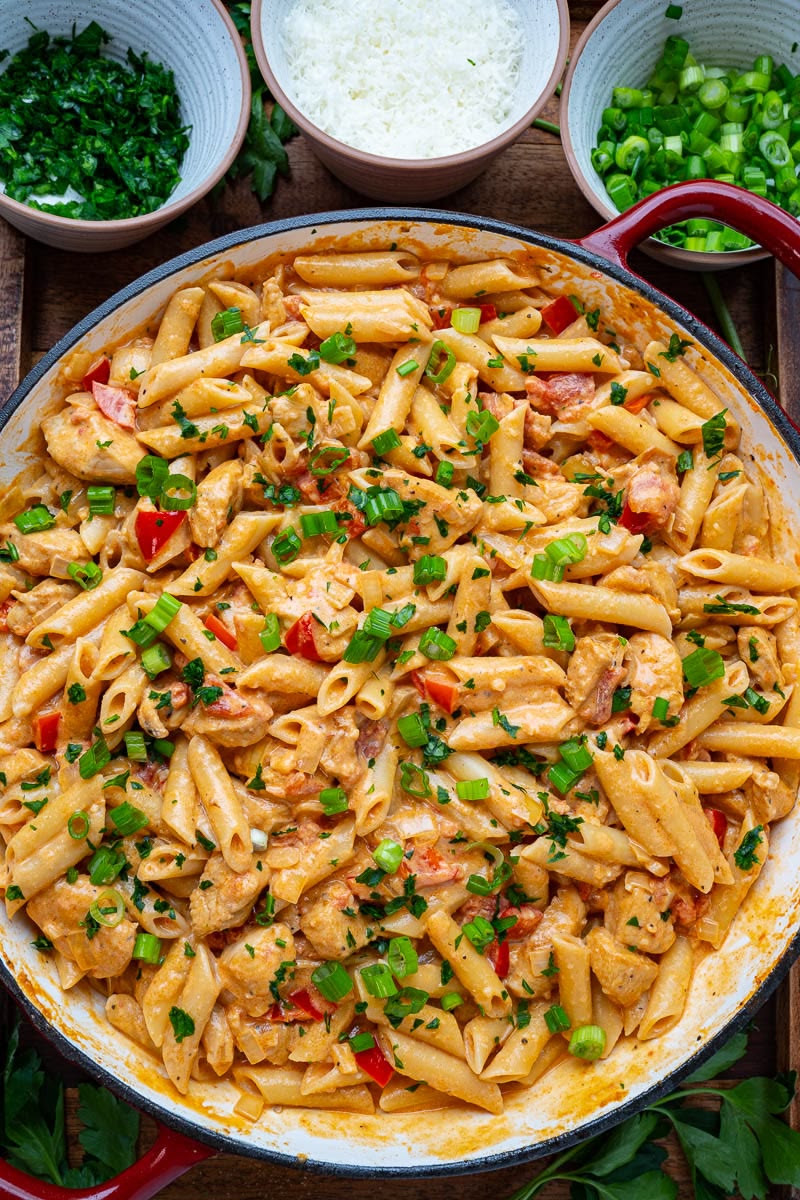 Chicken Pasta (Cajun)