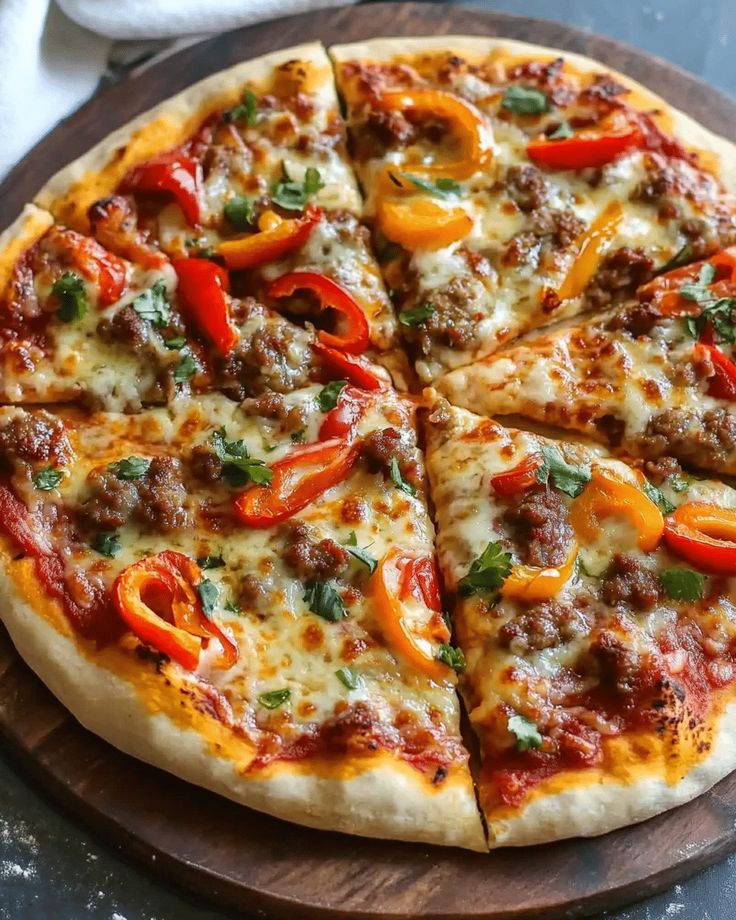 Large Classic Sausage Pizza