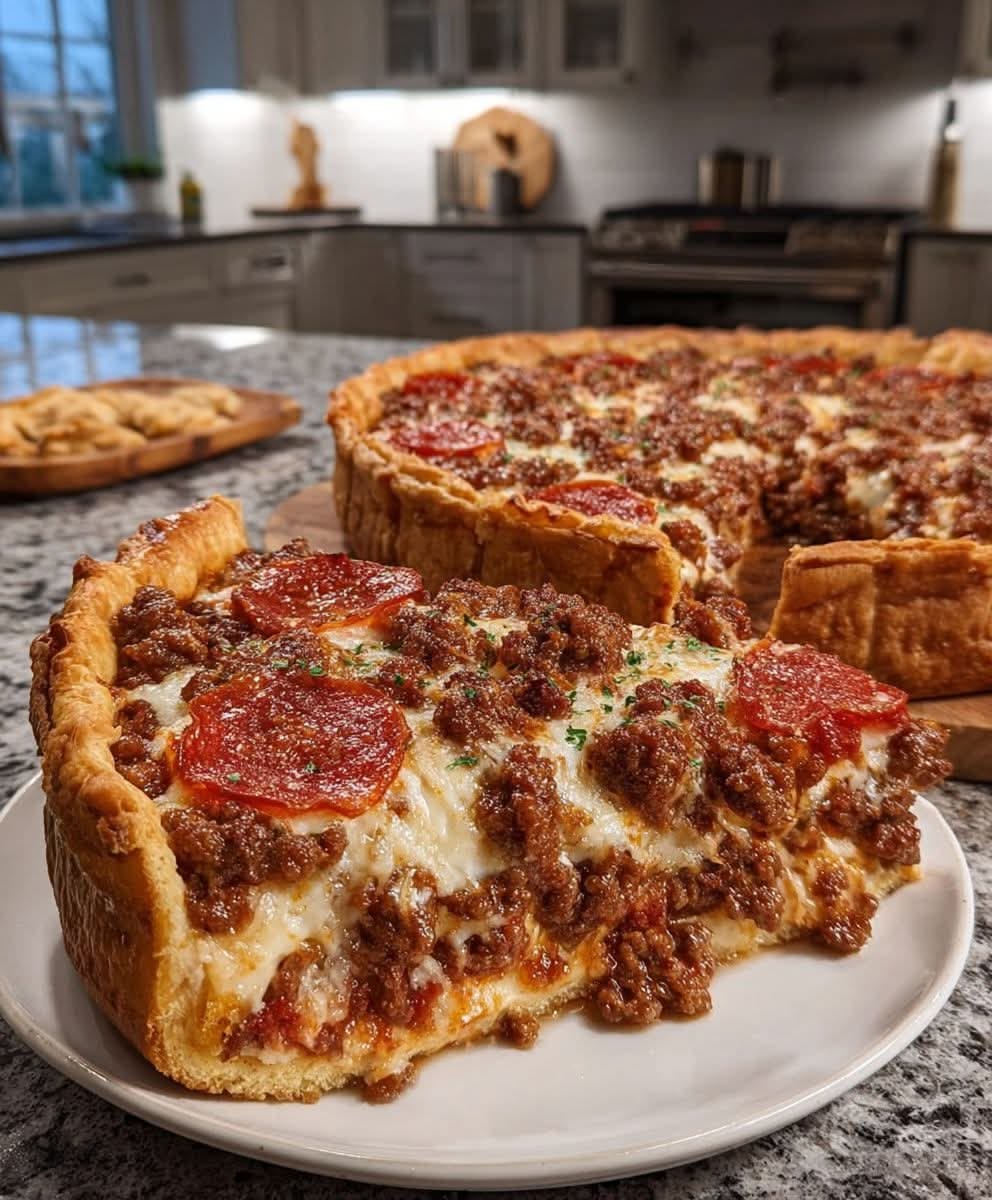 Large Classic Pepperoni and Sausage