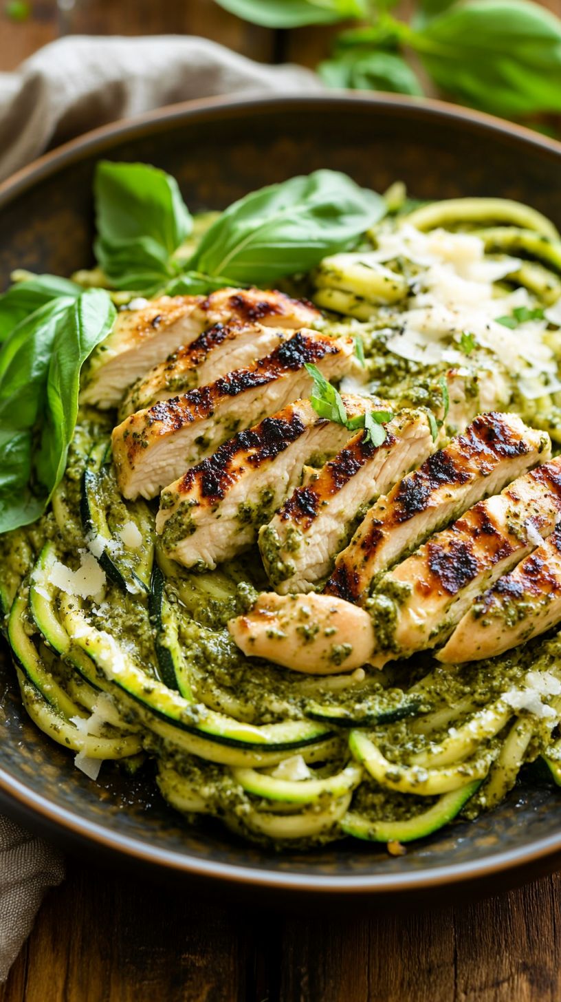 Zoodles with Grilled Chicken (Reg)