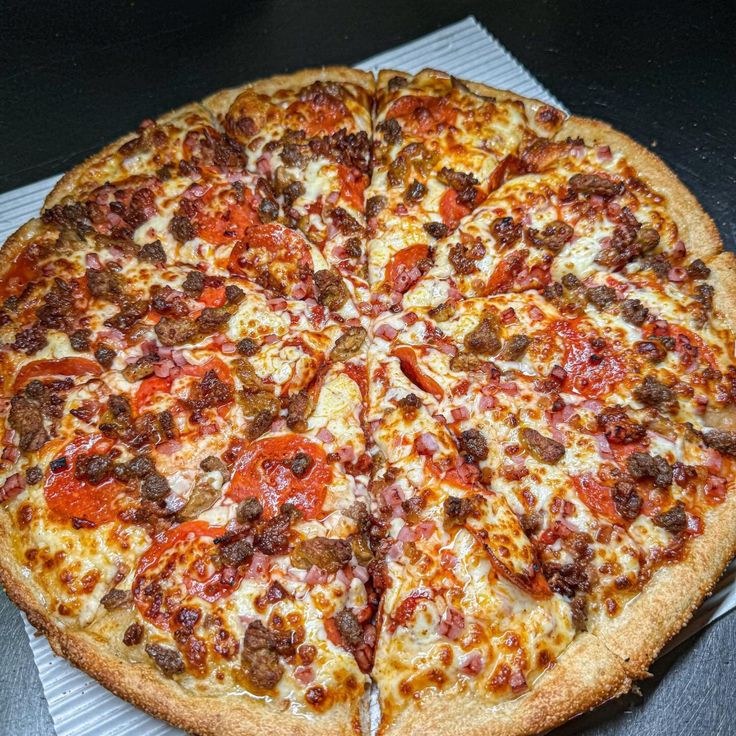 Large Papa's All Meat Pizza