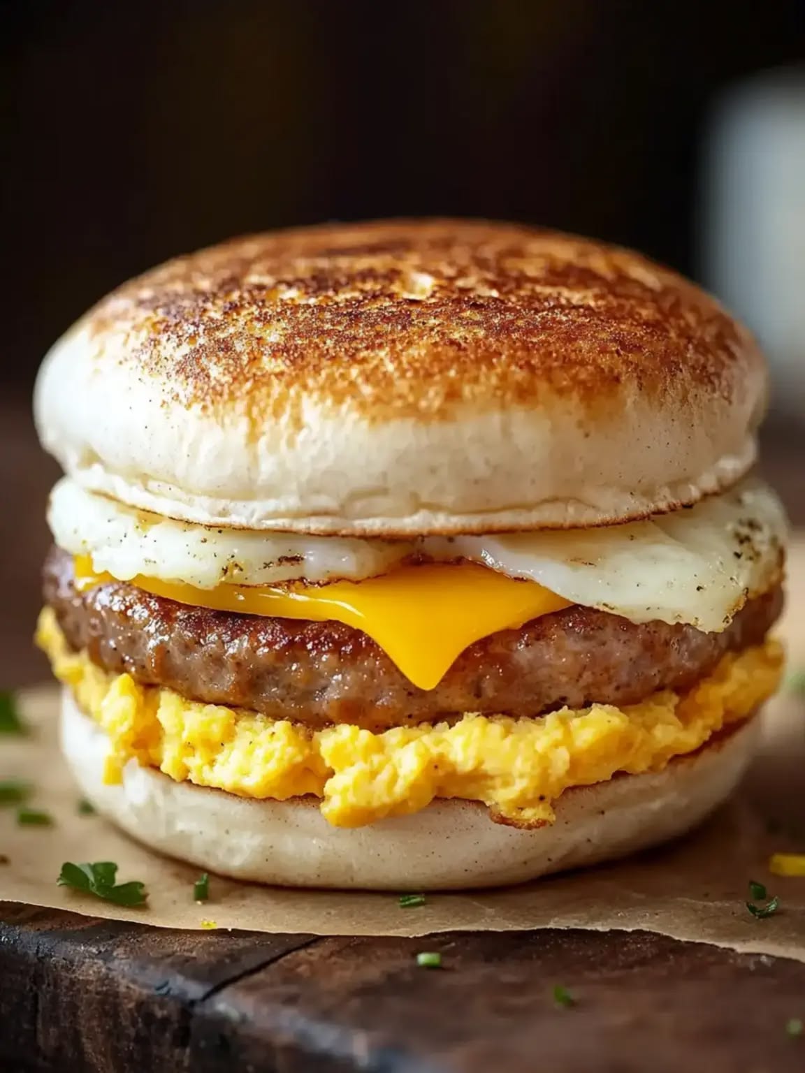 Sausage McMuffin with Egg