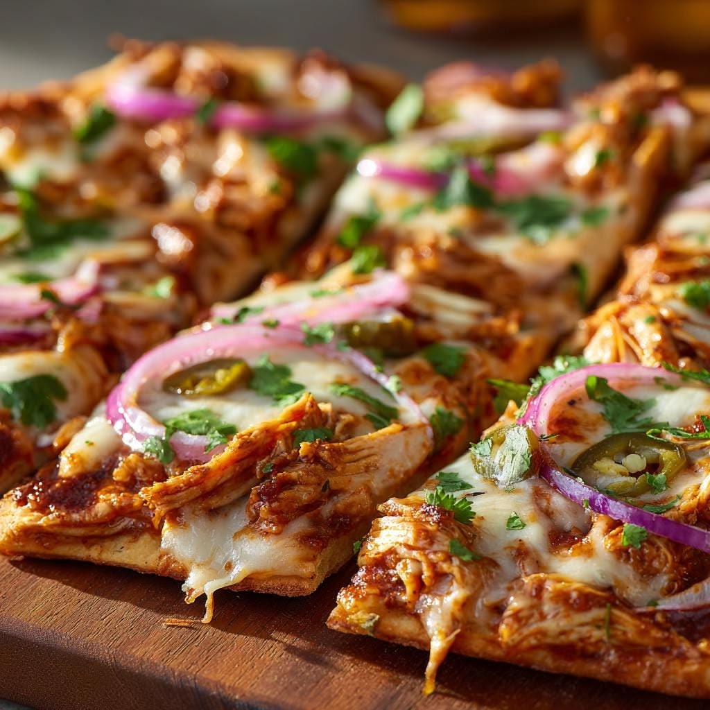 BBQ Chicken Flatbread