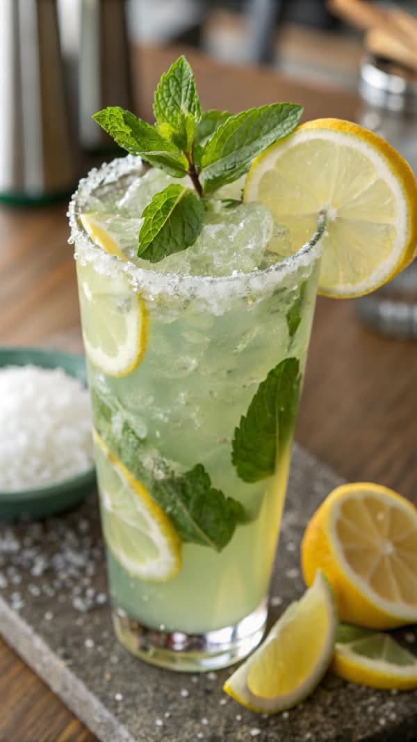 Mediterranean Mint Lemonade