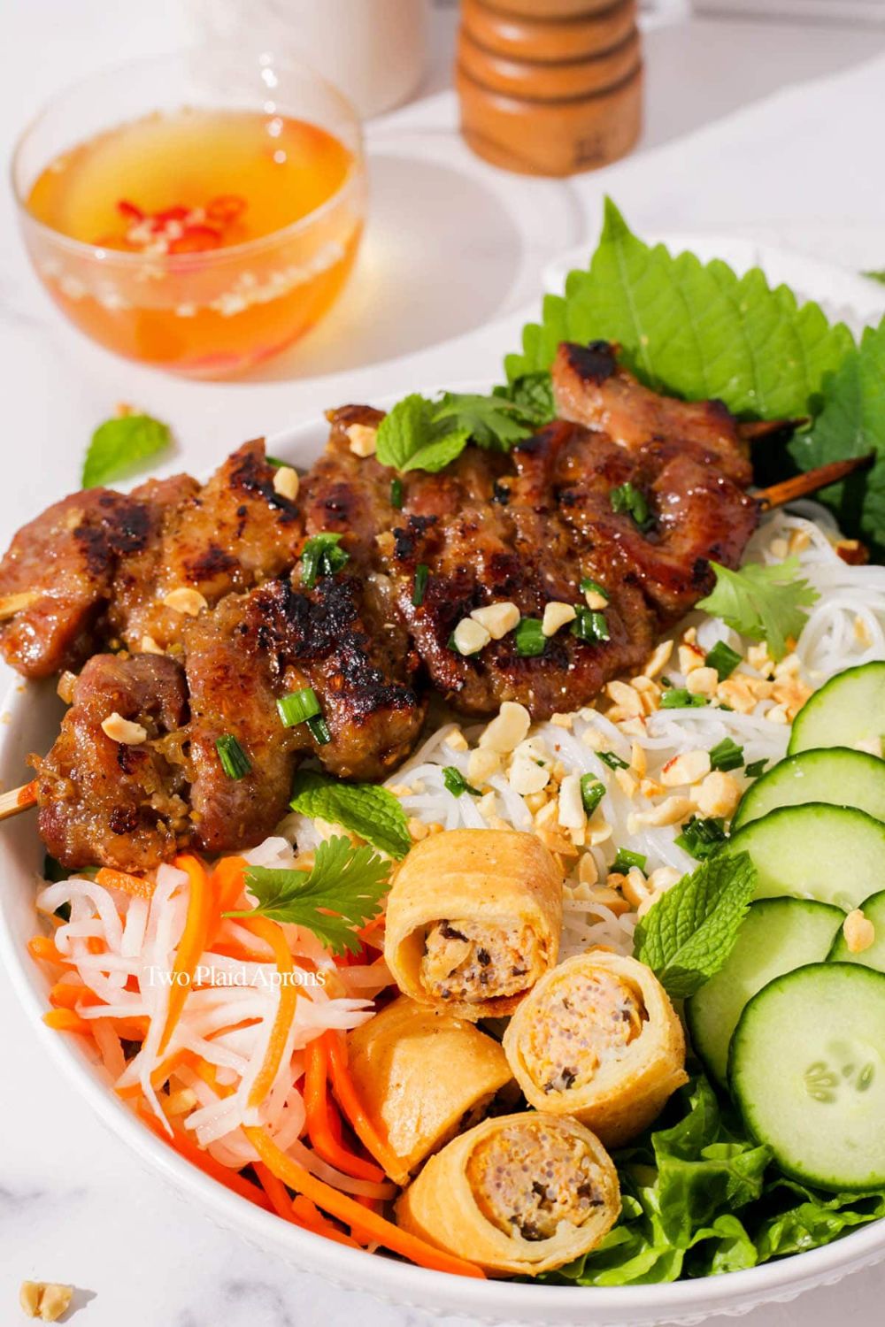 Grilled Pork & Egg Roll Vermicelli