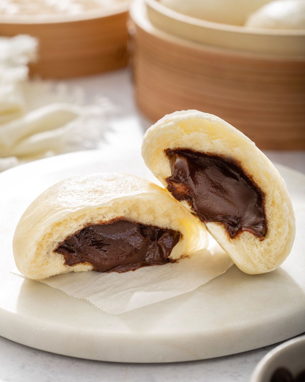 Steamed Chocolate Buns (2)