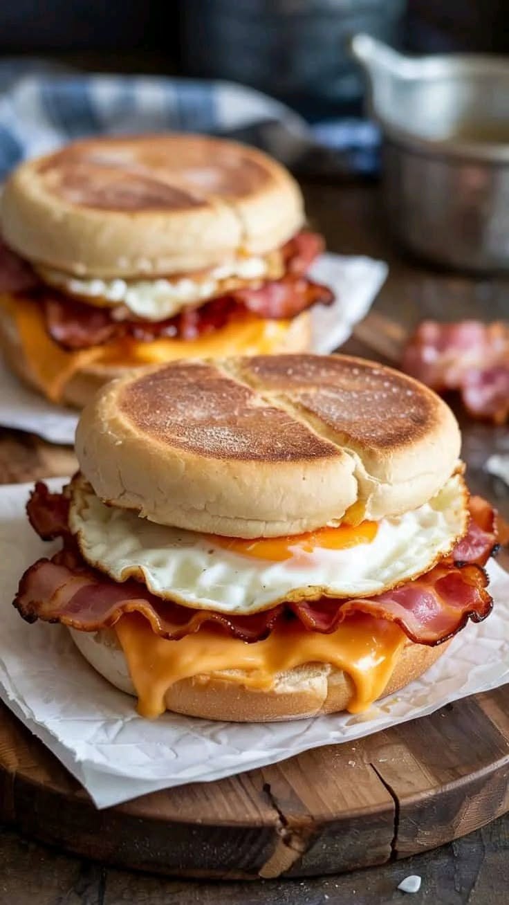 The Standard (Egg, Bacon & Cheddar on Brioche)