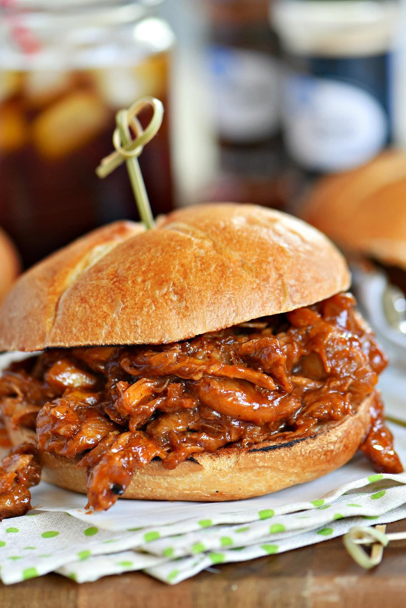 Pulled Chicken Sandwich