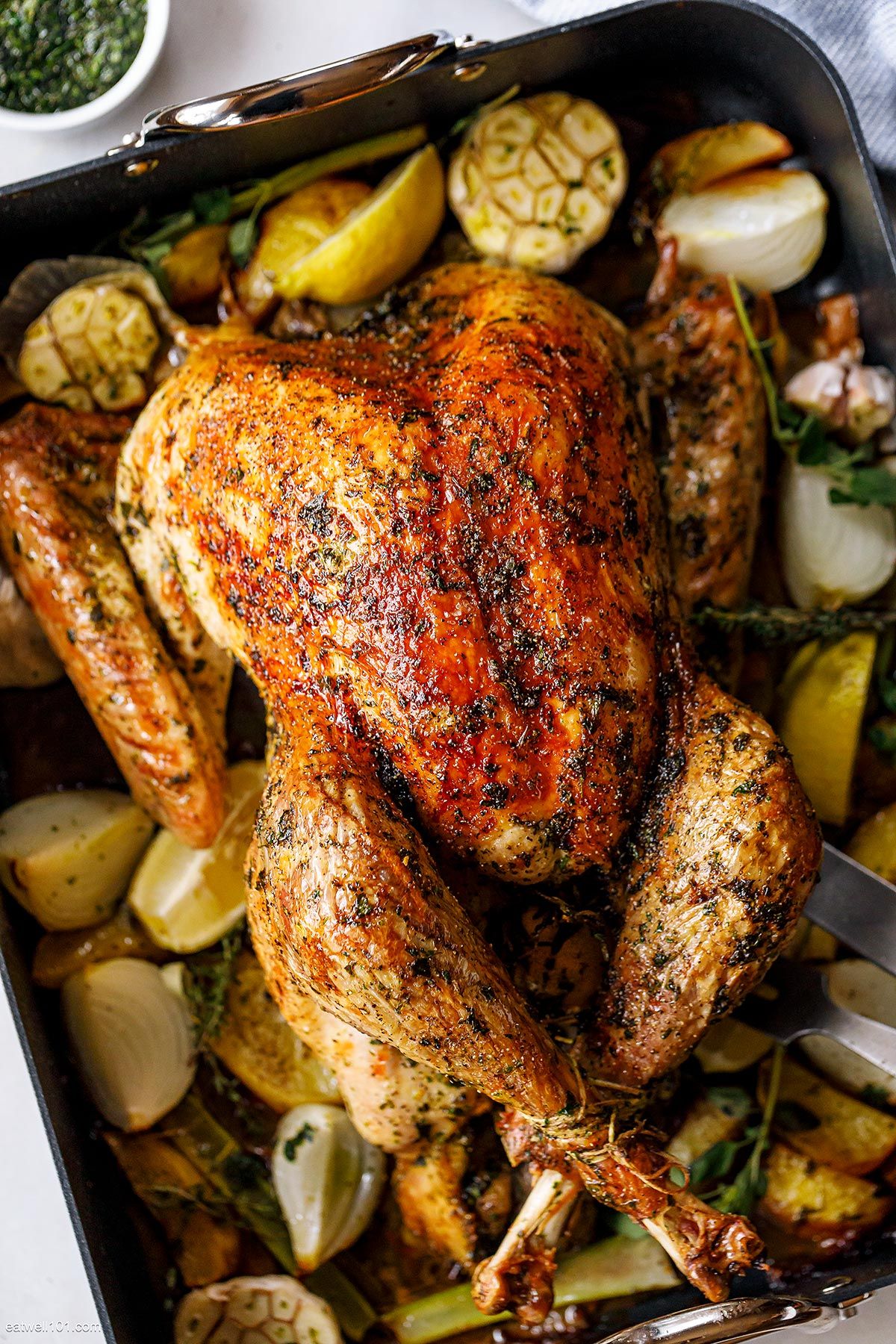 Slow-Roasted Turkey Dinner
