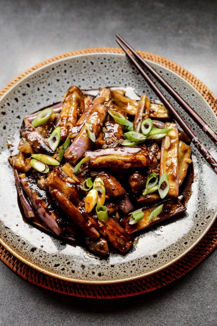 Eggplant with Garlic Sauce