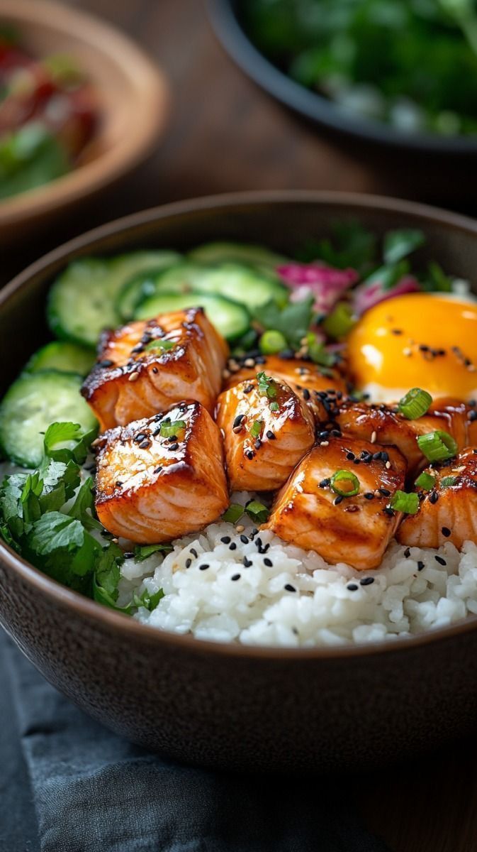 Yuzu Salmon Bowl