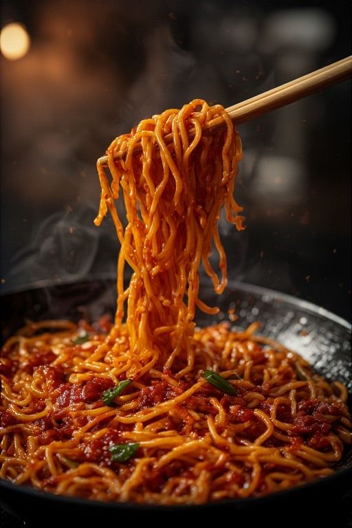 Noodles w/ Spicy Sauce